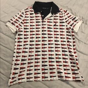 Nautical Sailing Flags Weekender Polo